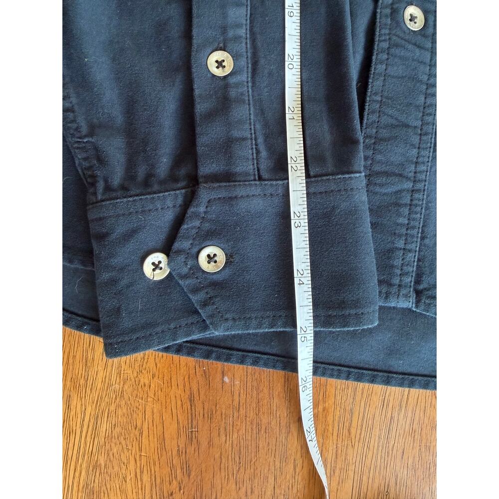Rag & Bone Men’s Button Down Navy Shirt Size L - Picture 13 of 13